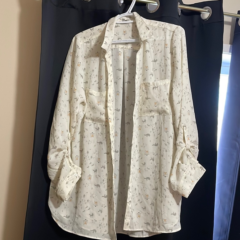 Fox Print Kismet Top